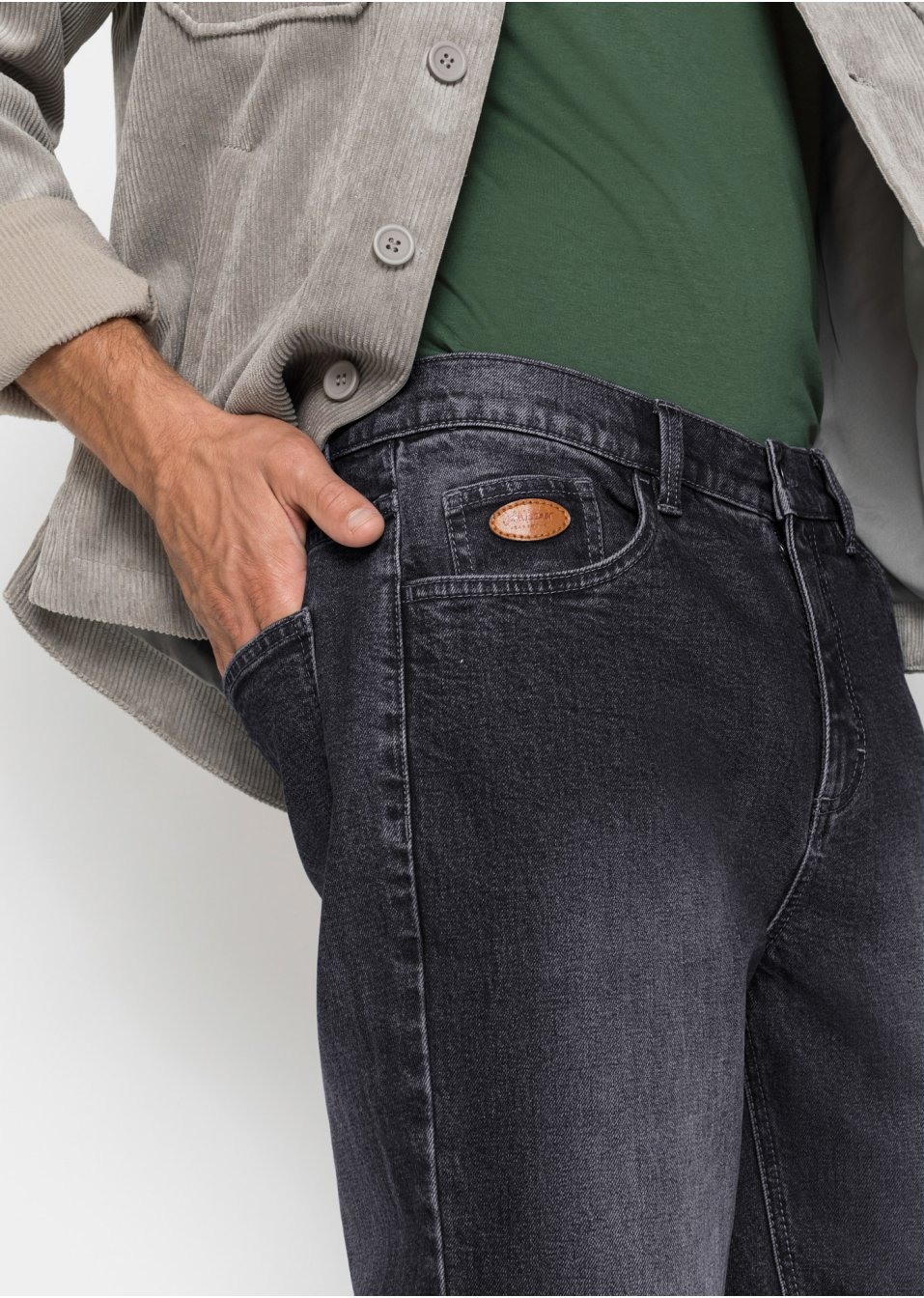Lot de 2 jeans extensibles Classic Fit, Tapered