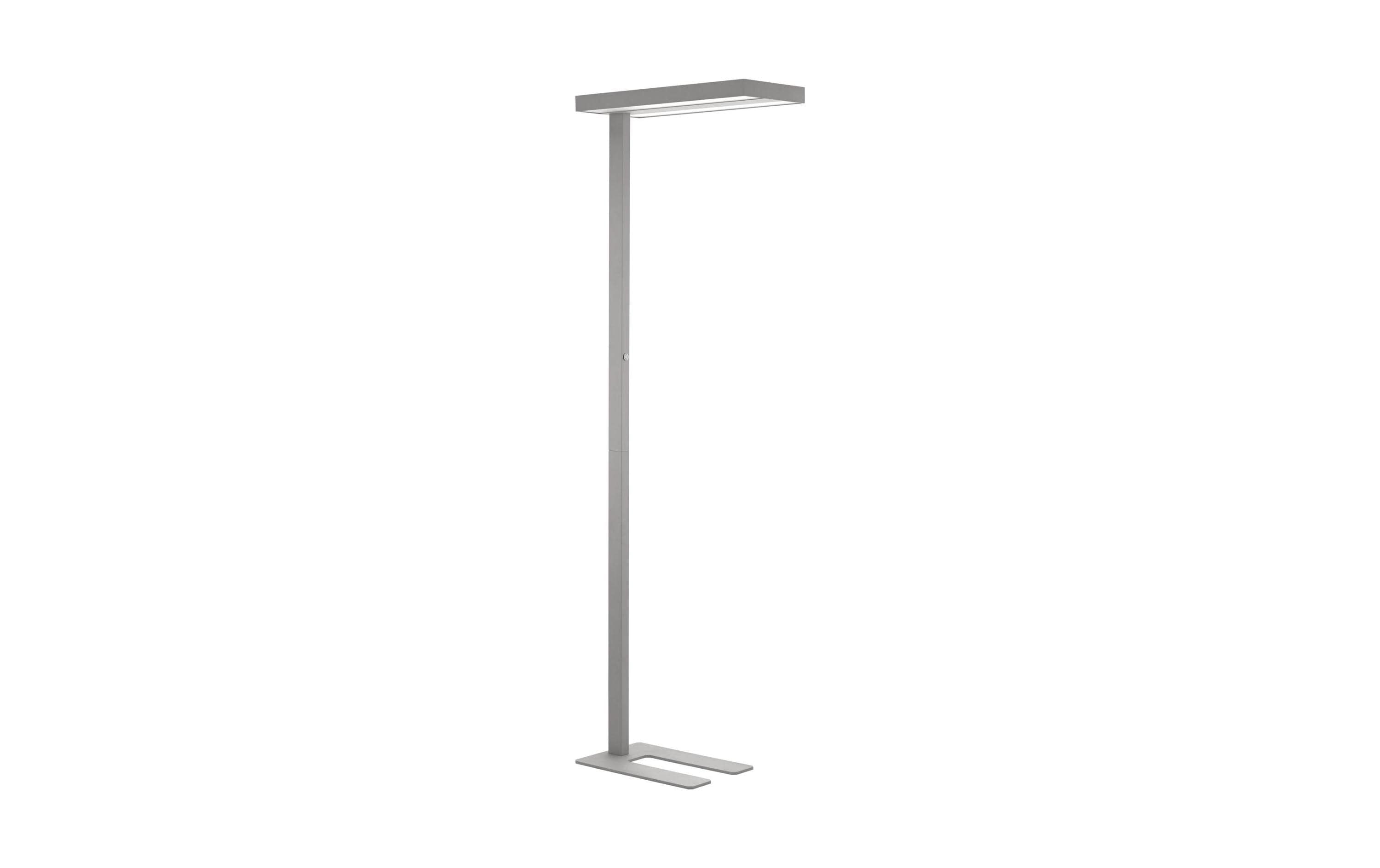 Bürostehleuchte GARABELLA mit Sensor, Silber<br>Dimmbare Bürostehleuchte mit Sensor