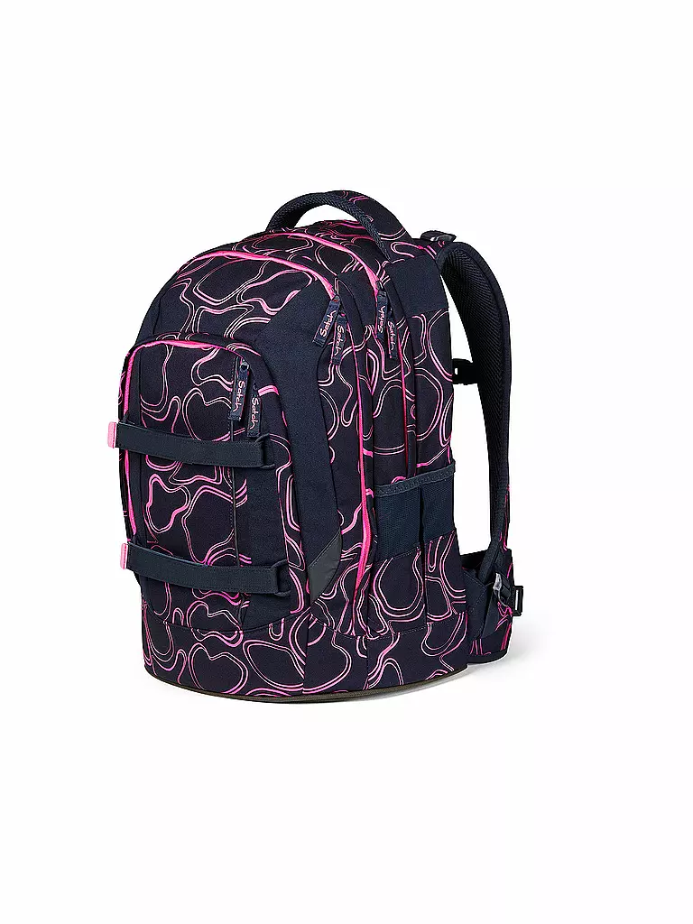 SATCH Schulrucksack Pack - Pink Supreme dunkelblau