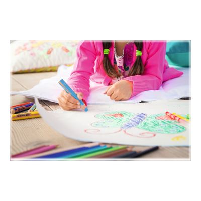 STABILO Woody 3 in 1 - Crayon de couleur pointe large - bleu cyanine
