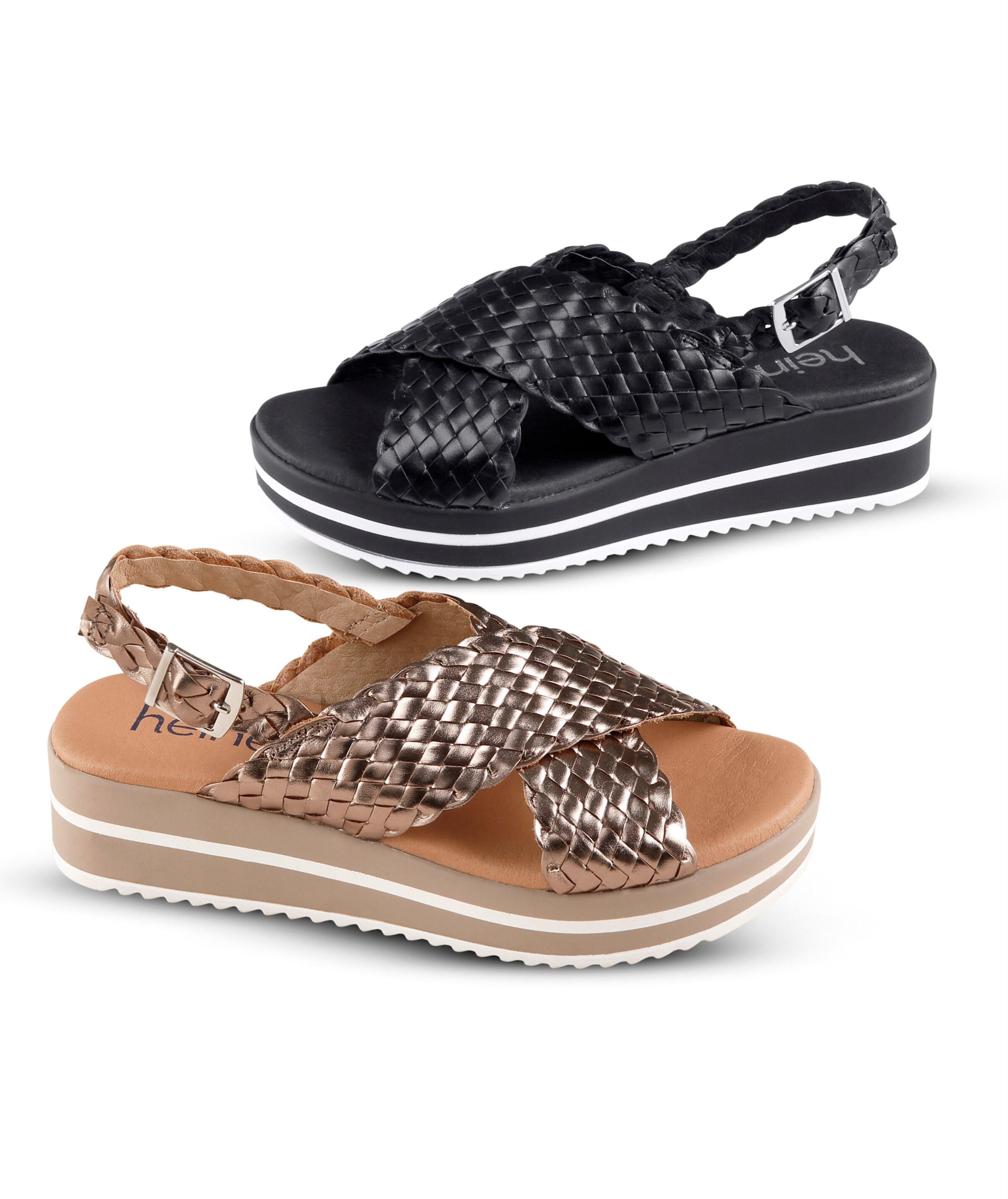 heine Sandalette in bronzefarben