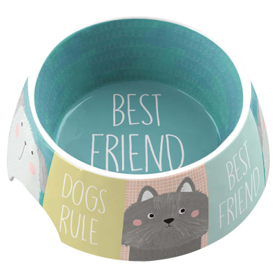 TarHong Melamin Hundenapf Best Friends Forever