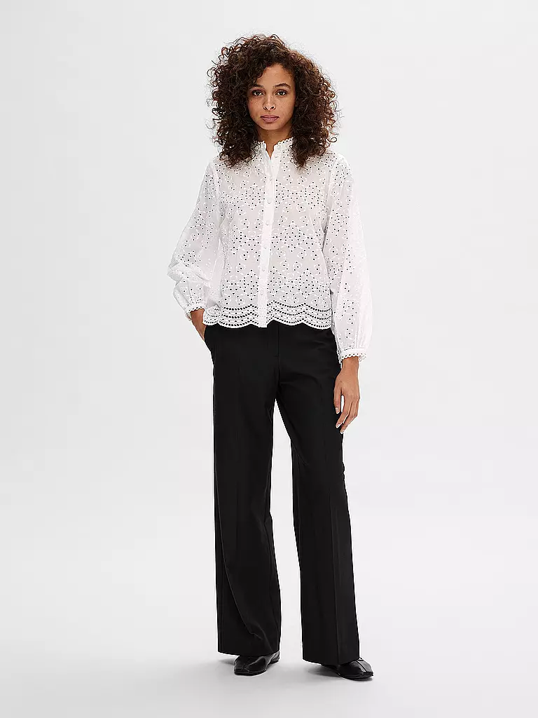 SELECTED FEMME Bluse SLFTATIANA weiss