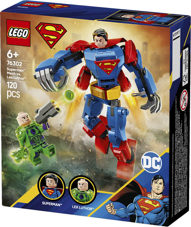 Lego Superman-mech mod Lex Luthor