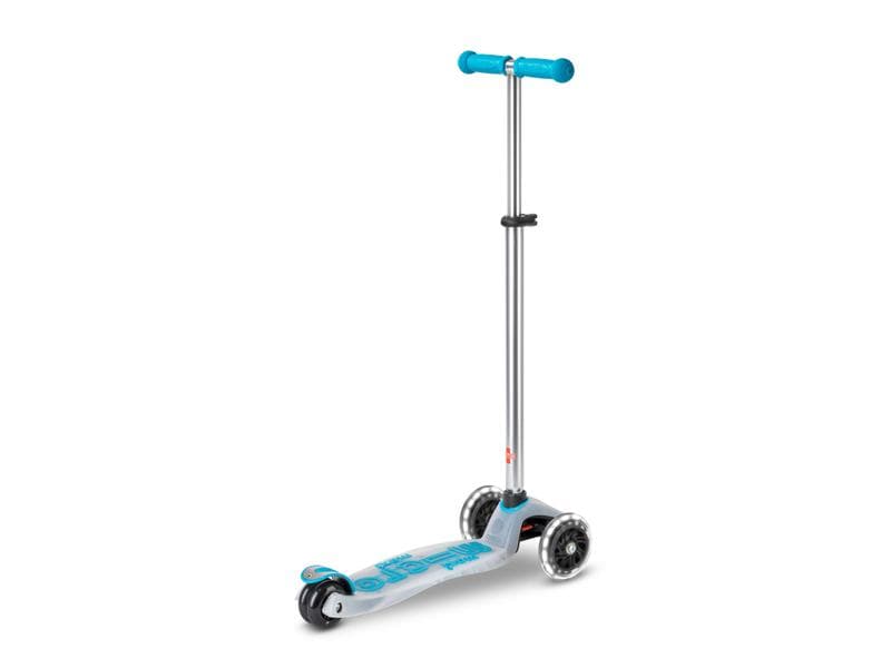 Micro Mobility Kickboard Deluxe Flux LED Aqua Scooter