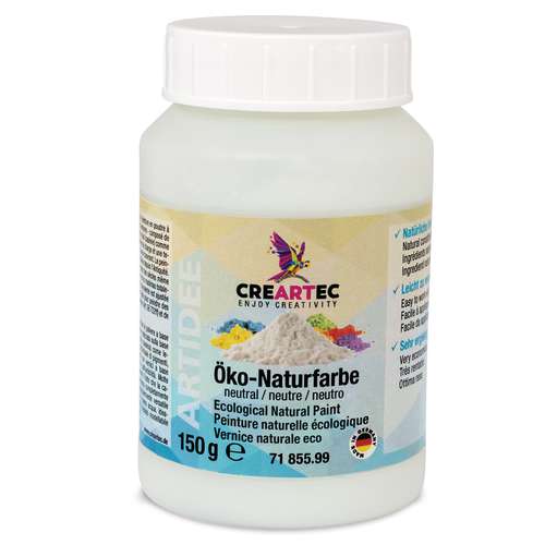 CREARTEC Öko-Naturfarbe in Pulverform