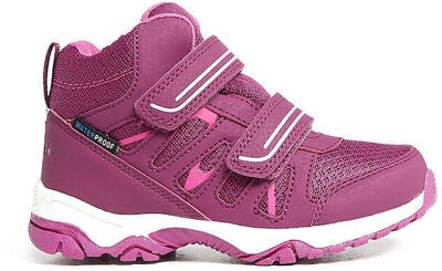 Nordbjørn Mercury Mid WP  Fleecefôrede Sneakers, Dark Fuschia
