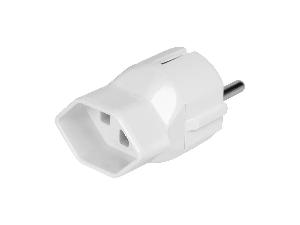 ADAPTATEUR SUISSE T23 EUROPE 3 POLES MAX 16A