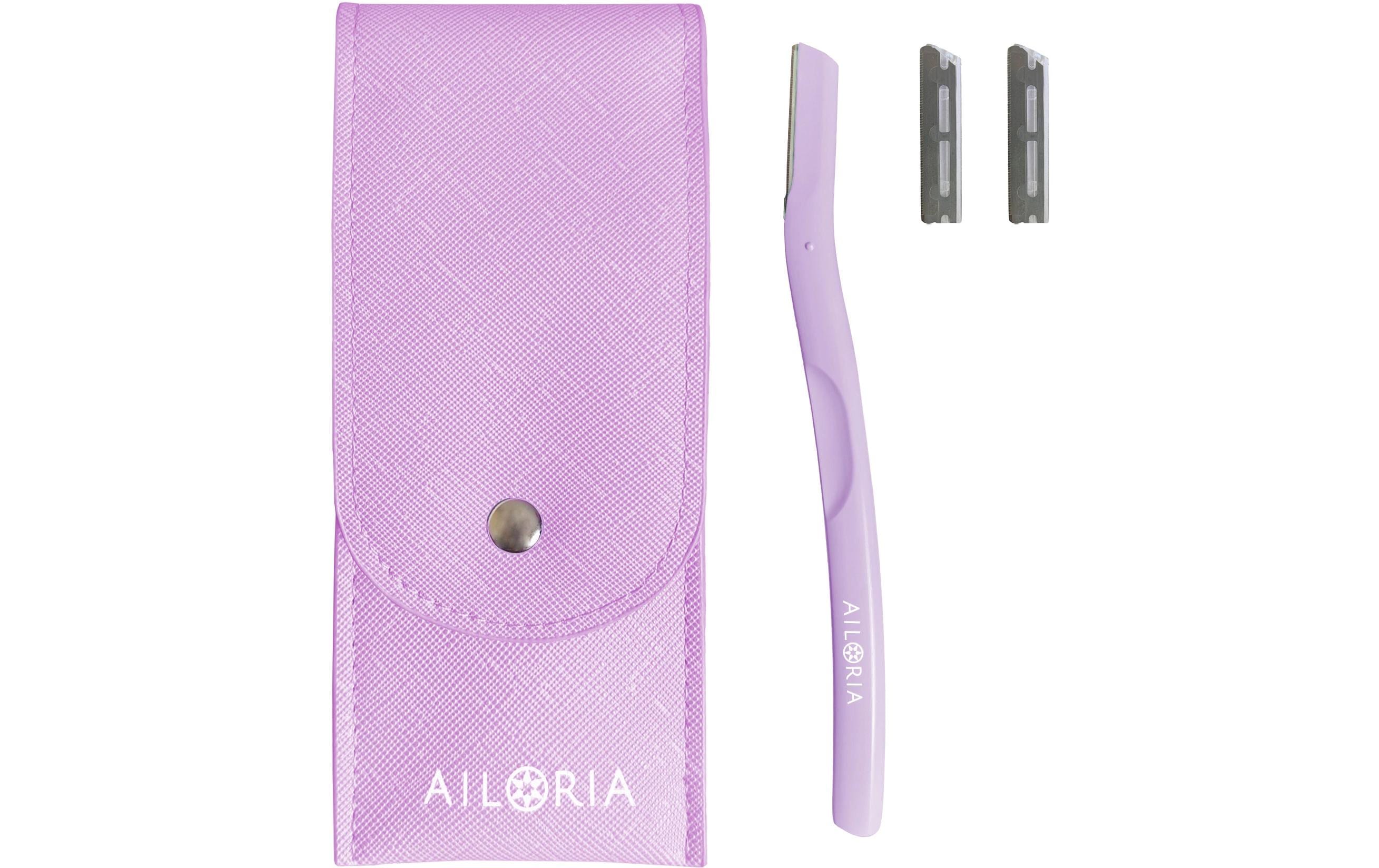 Damenrasierer Glow Touch Violet DreamDermaplaning-Set