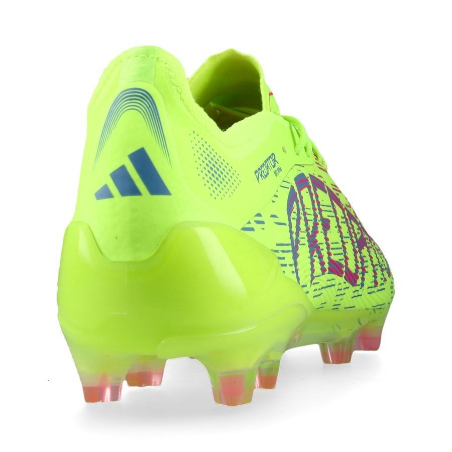 adidas Predator Elite FG Mystic Victory - Lucid Lemon/Lucid Pink/Blue Fusion