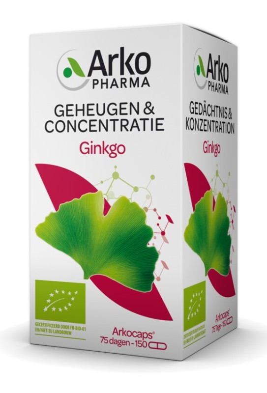 Arkocaps Ginkgo 150 capsules