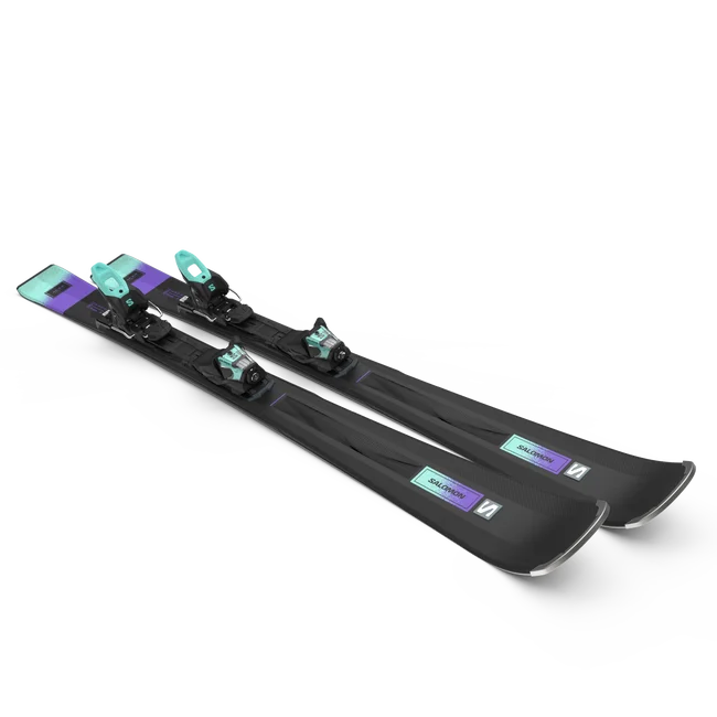 S/MAX N°6 XT (and M10)  Pisten-Ski-Set für Damen Black/PaisleyPurple/BeachGlass