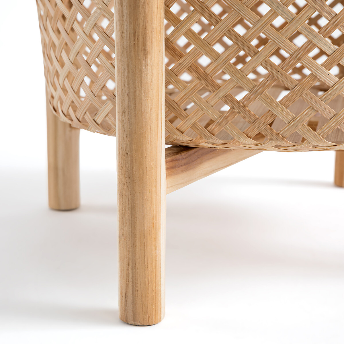 LA REDOUTE INTERIEURS<br>Vaso em bambu com suporte Ø40 cm, Bambu