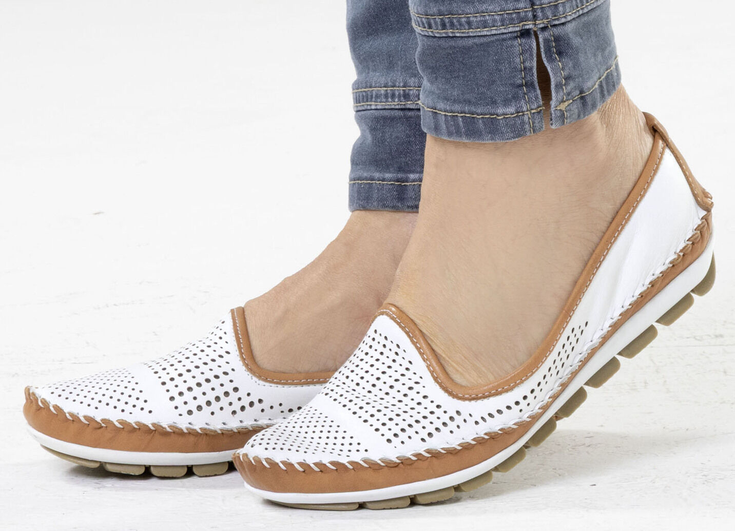 Gemini, sommerliche Damen-Slipper, Weite G, mit herausnehmbarem Fussbett