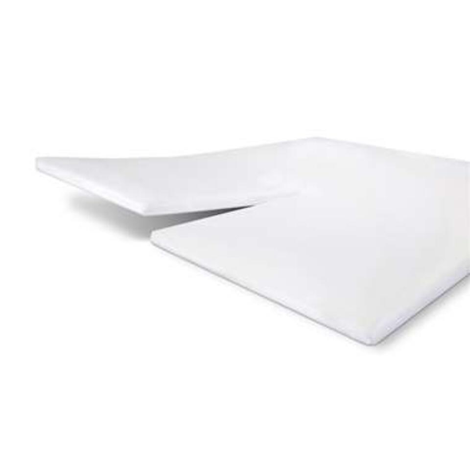 Byrklund - Hoeslaken Jersey - 160x200 cm - Wit