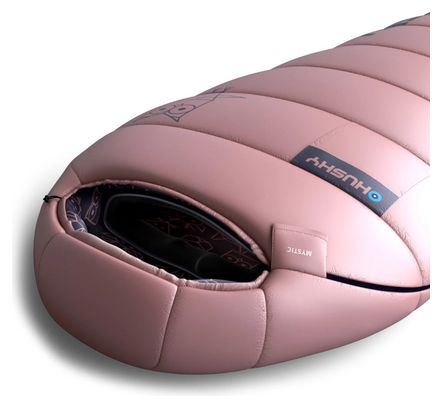 Sac de couchage momie Husky pour enfants Mystic -5°C 2024 - 170 cm - Rose