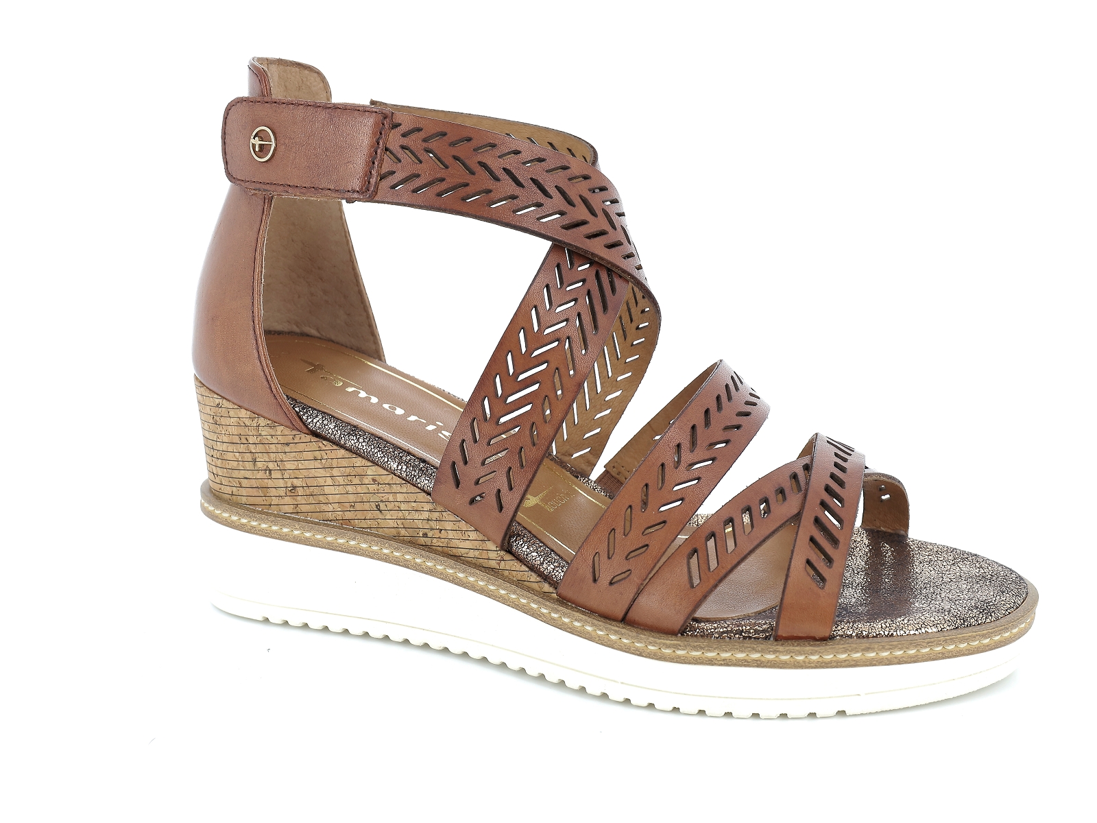 Tamaris-28352 Cuir Cognac