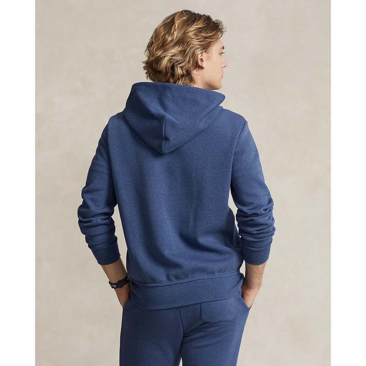 POLO RALPH LAUREN<br>Moletom com zíper e tecnologia Double Knit