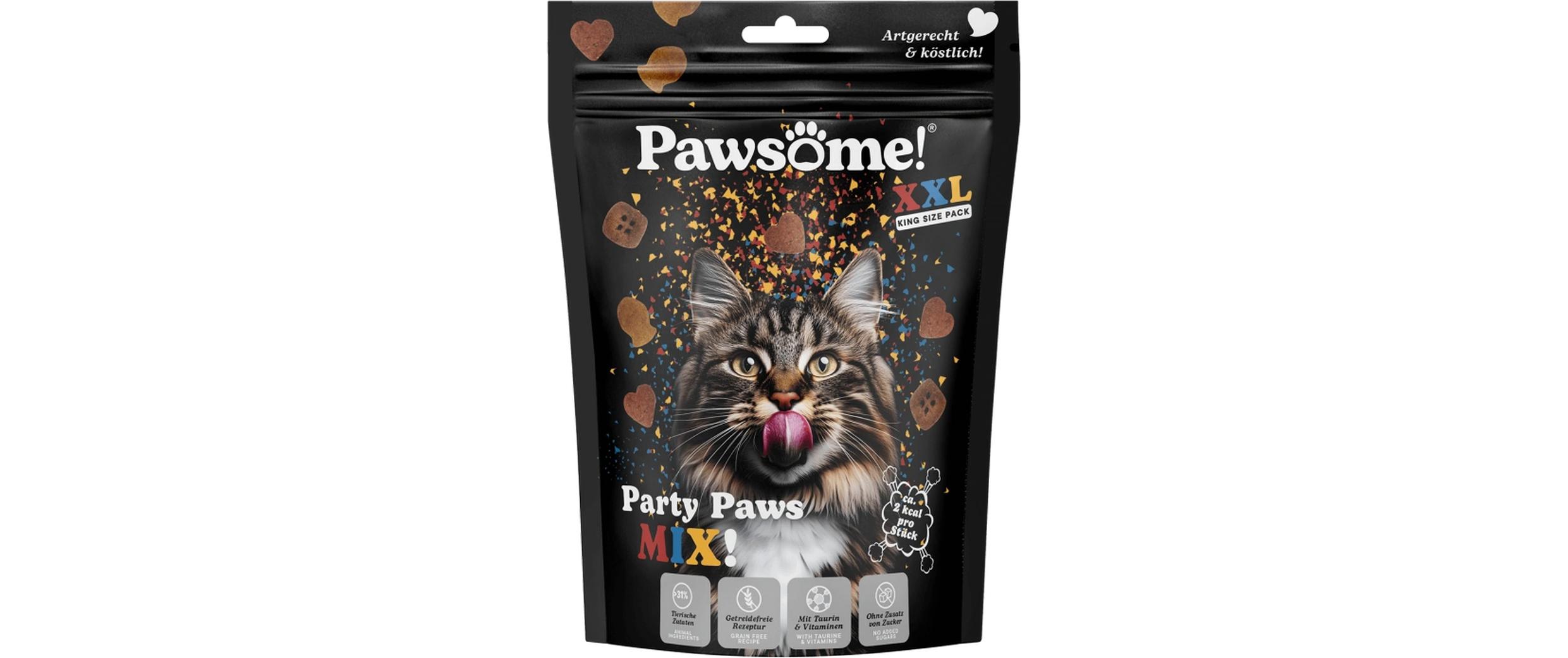 Cat Crunchy Paws Party Mix 150 gSnack für Katzen