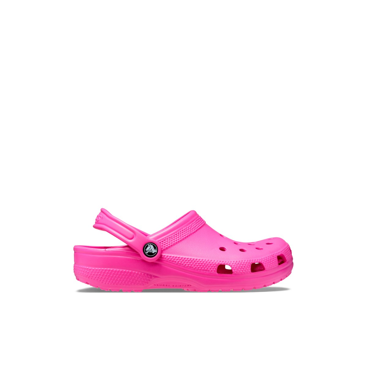CROCS-Classic-Sabot d'eau - Talon plat - Fuchsia
