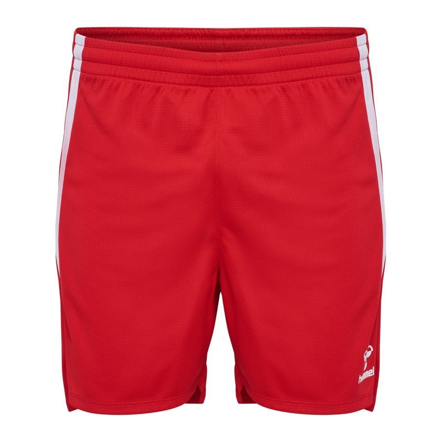 Hummel Short d'Entraînement hmlLEAD 2.0 - Rouge/Blanc Enfant