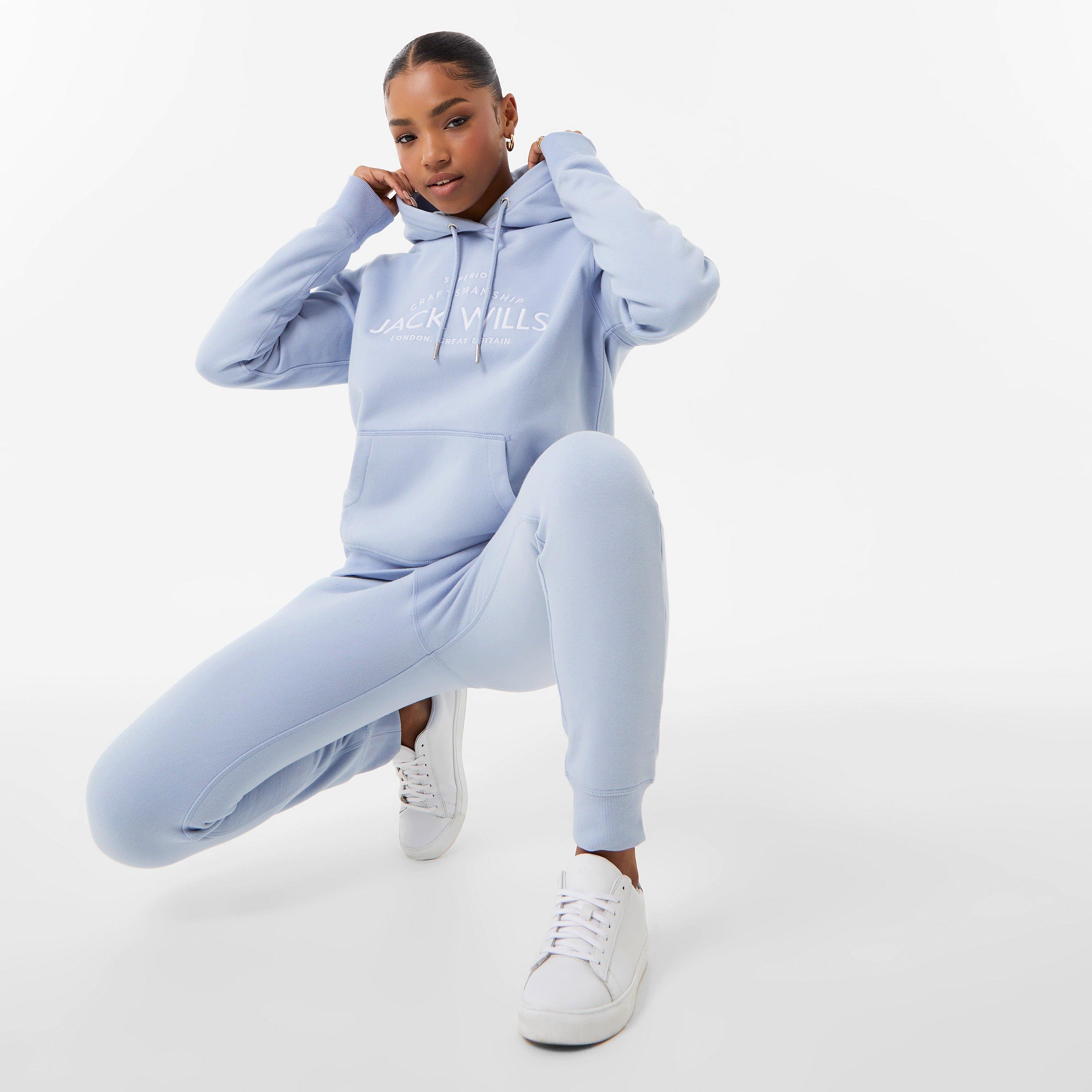 Jack Wills JW Hunston Graphic Logo Hoodie