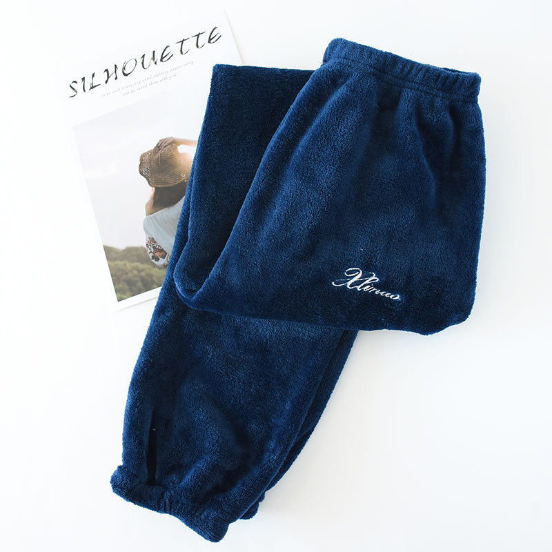 Somnus - Fleece joggingbroek met letters