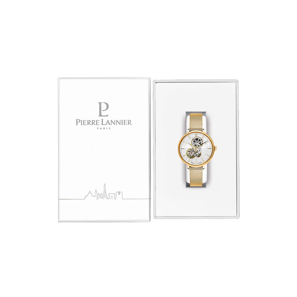 Montre Pierre Lannier Melodie Blanc