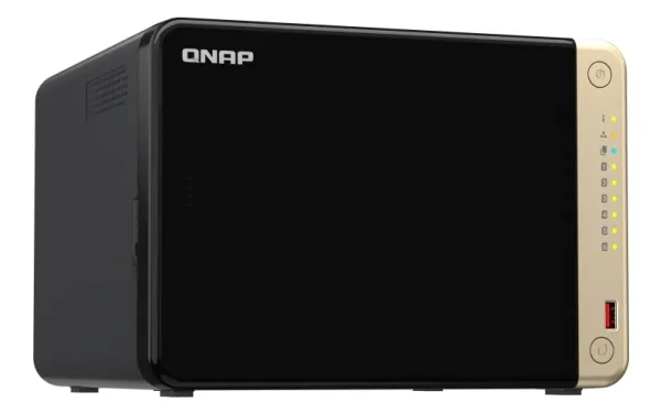 QNAP TS-664 - NAS-server - 6 bays - SATA 6Gb/s - RAID 0, 1, 5, 6, 10, 50, JBOD - RAM 8 GB - 2.5 Gigabit Ethernet - iSCSI support