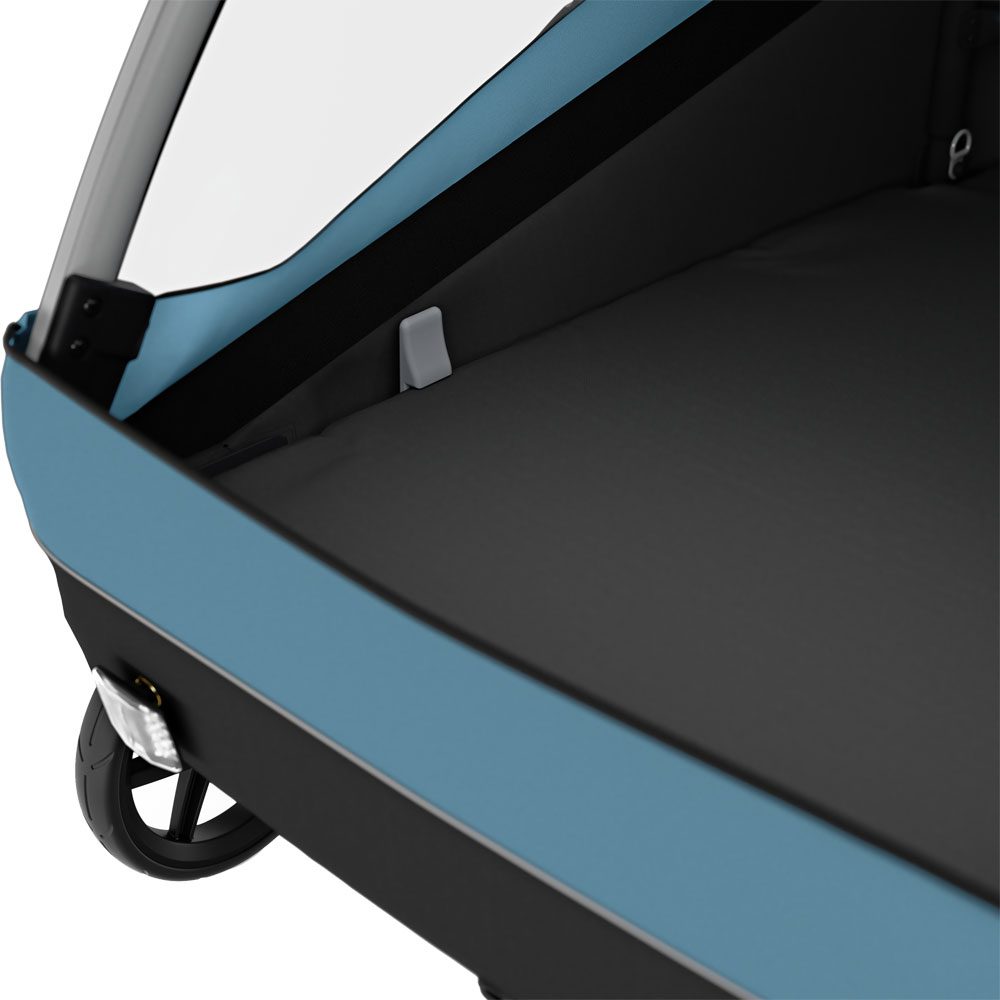 Thule Courier 3 in 1 Fahrradanhänger aegean blue 2023
