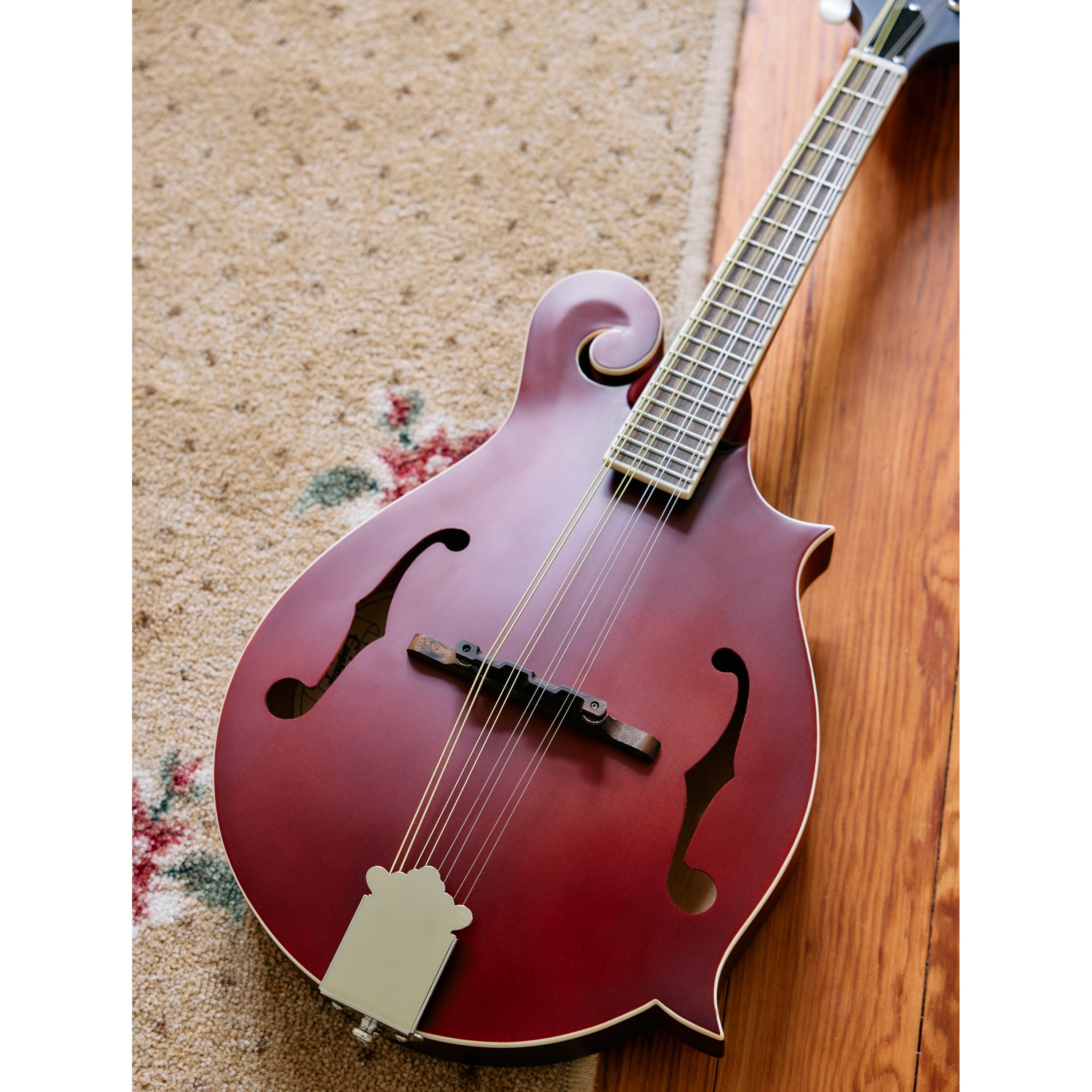 Epiphone F-5 Studio Wine Red Satin F-stijl mandoline met premium gigbag