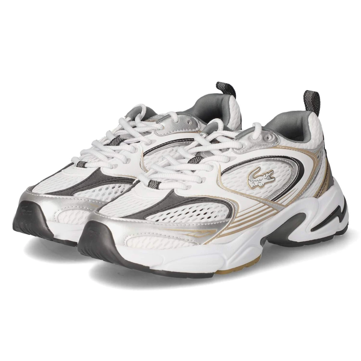 LacosteLow Sneaker STORM - WHT/SLV