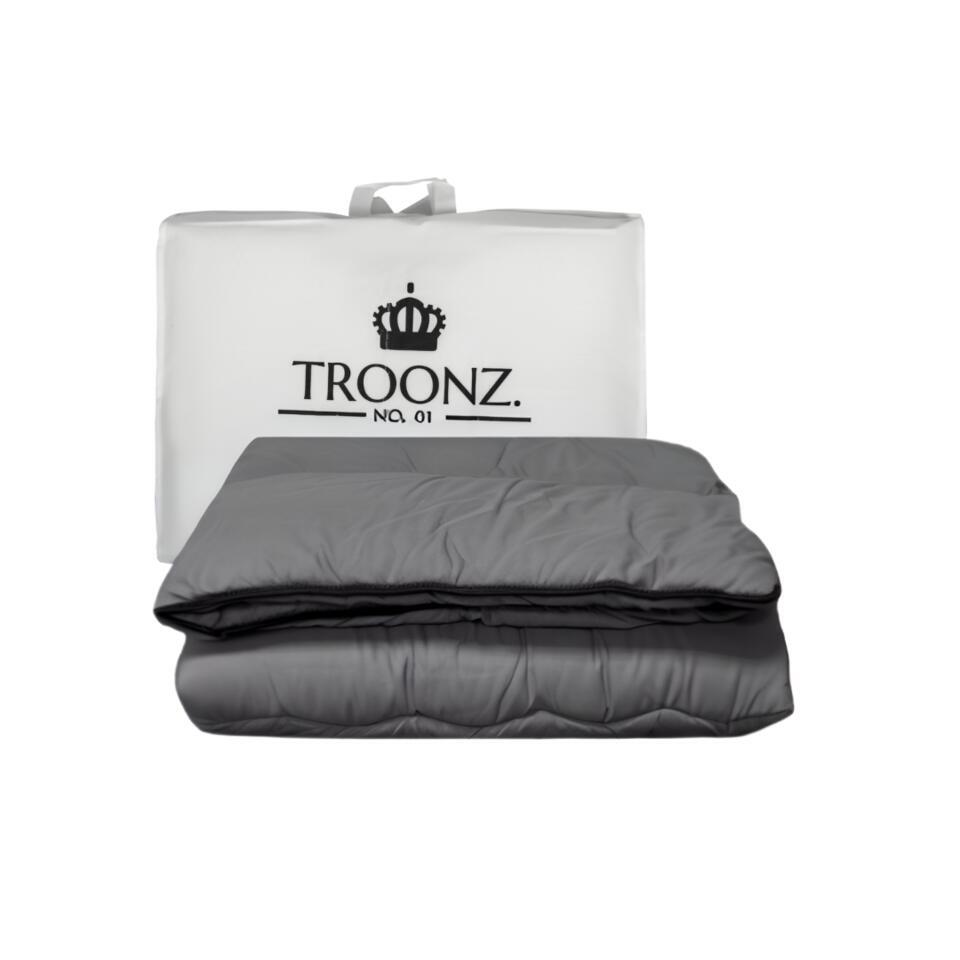 Troonz Dreamscape Dekbed Zonder Overtrek Antraciet 140x200