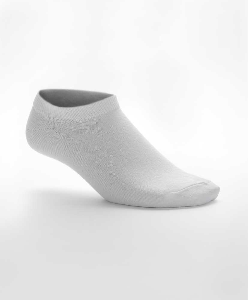 5 pares de meias de algodão para tênis