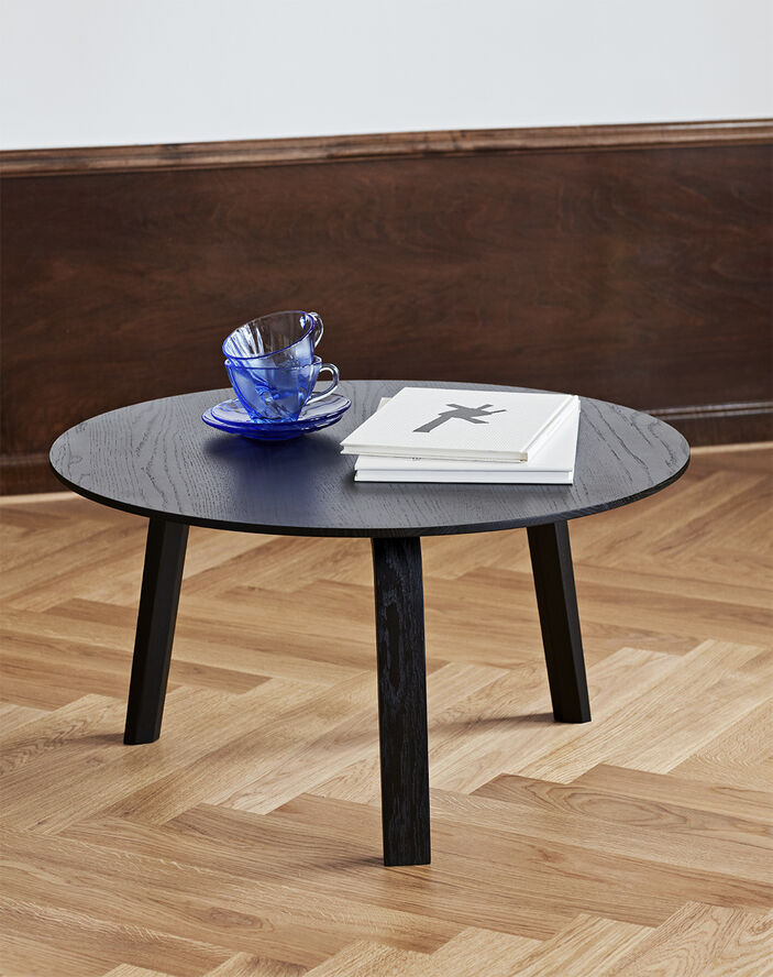 Hay Bella Coffee-Ø60 x H39-Black water- Black water-based lacquered so