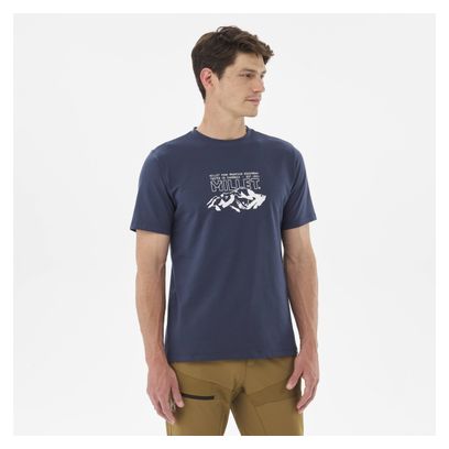 T-Shirt Millet Millet Mountain Bleu