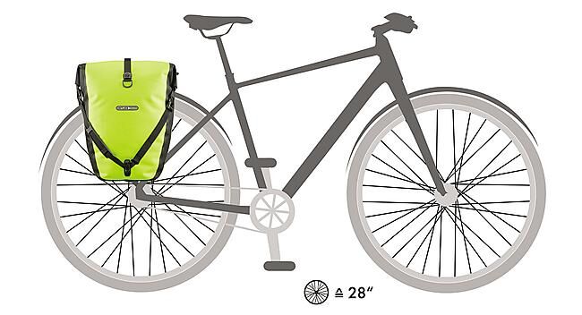 ORTLIEB - SACOCHE BACK ROLLER HIGH VISIBILITY