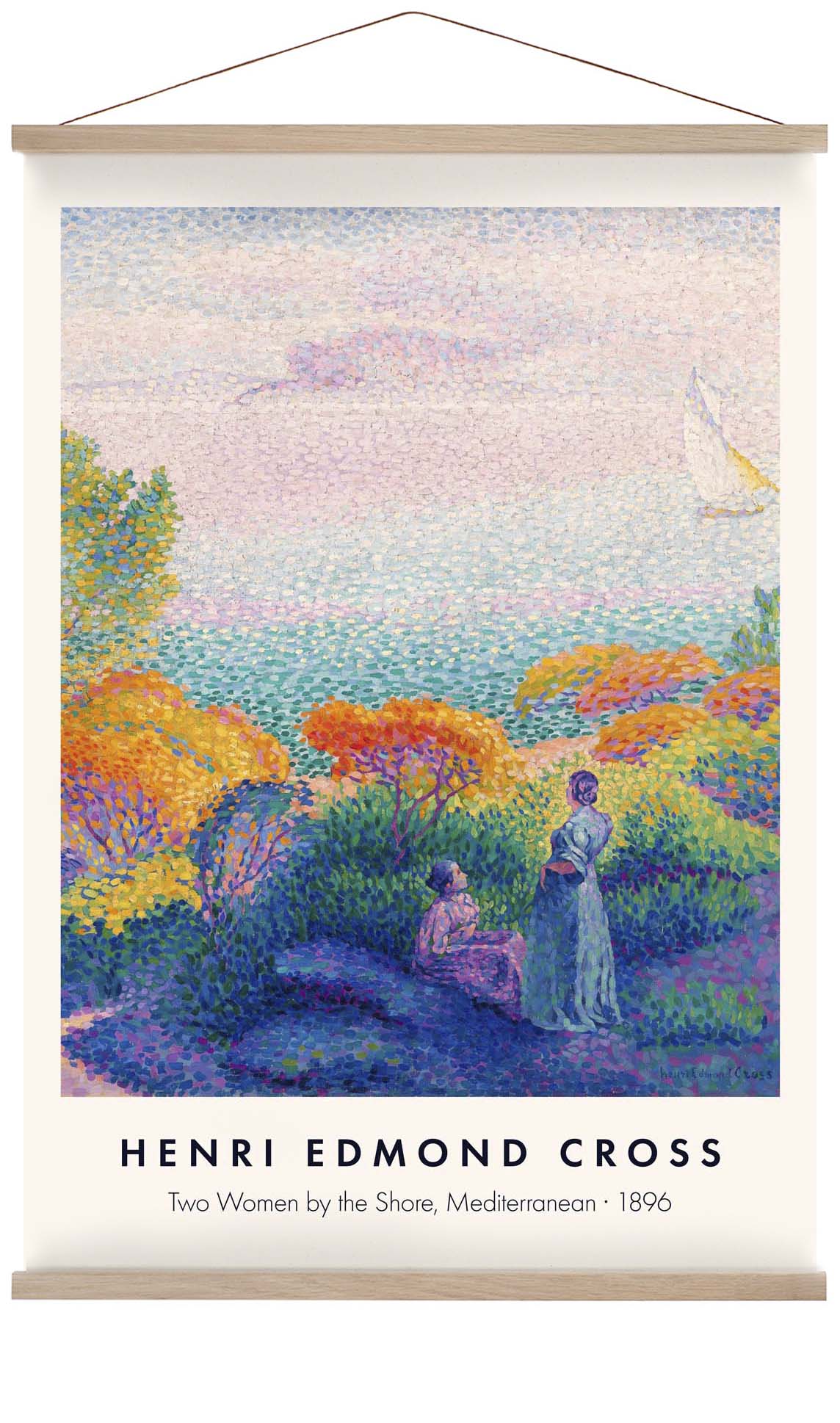 Zwei Frauen an der Küste von Henri Edmond Cross