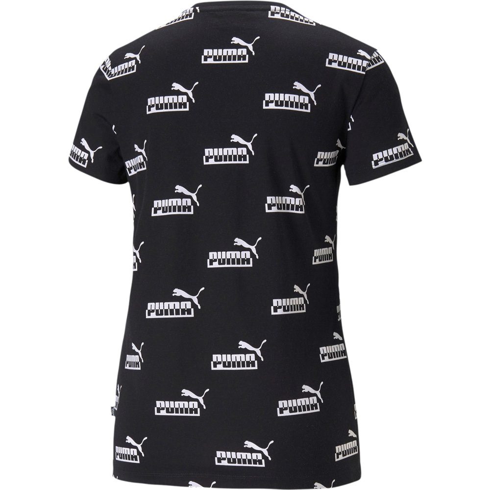 Puma Amplified AOP T-Shirt Damen puma black