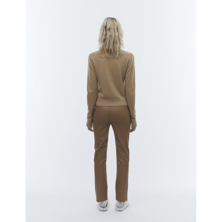 2NDDAY 2ND Vinny TT - Soft Wool Blend Classic camel