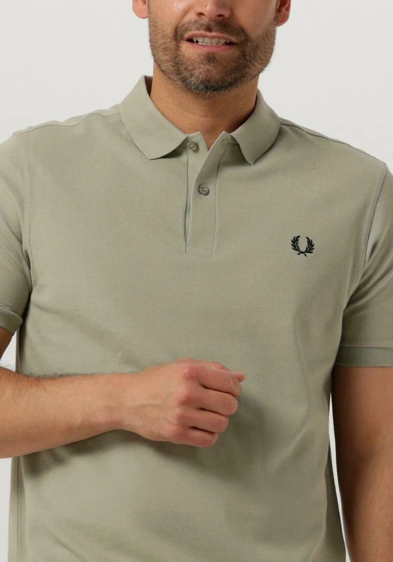 FRED PERRY groene fred perry polo plain fred perry shirt