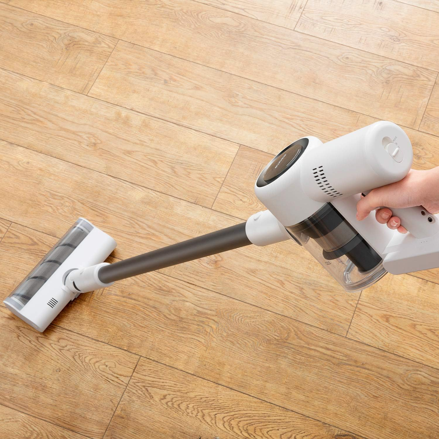 V10 Staubsauger Kabelloser Sauger mit Ladestation / Aufsätzen (390150) - Weiss