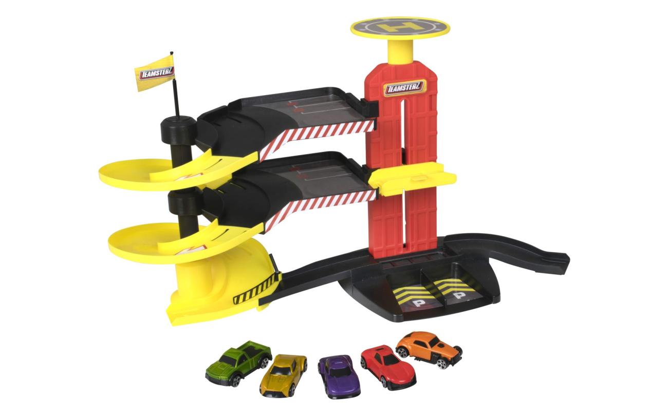 Teamsterz City Park & Drive Garage met 5 auto's