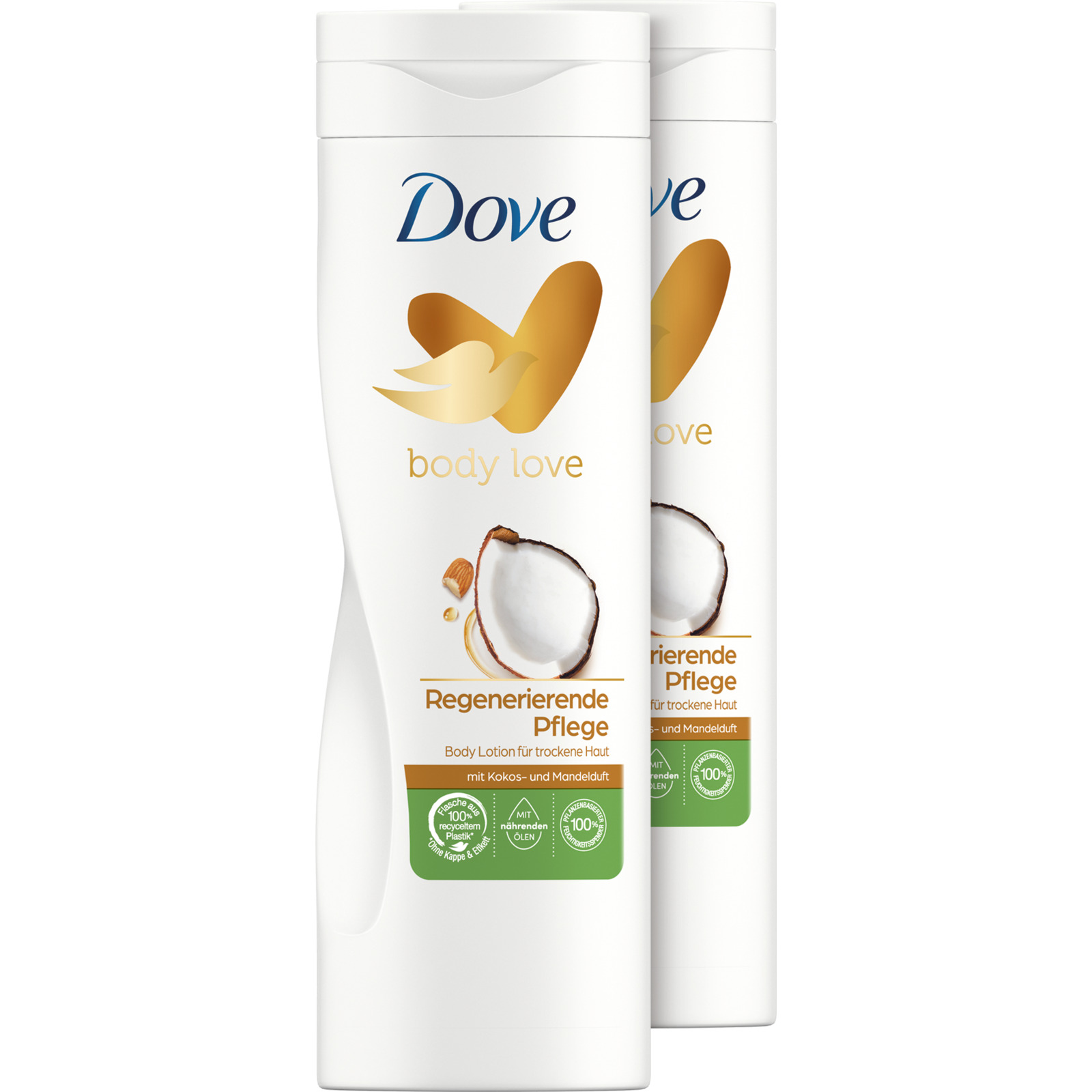 Dove Bodylotion Kokos 2 x 400 ml