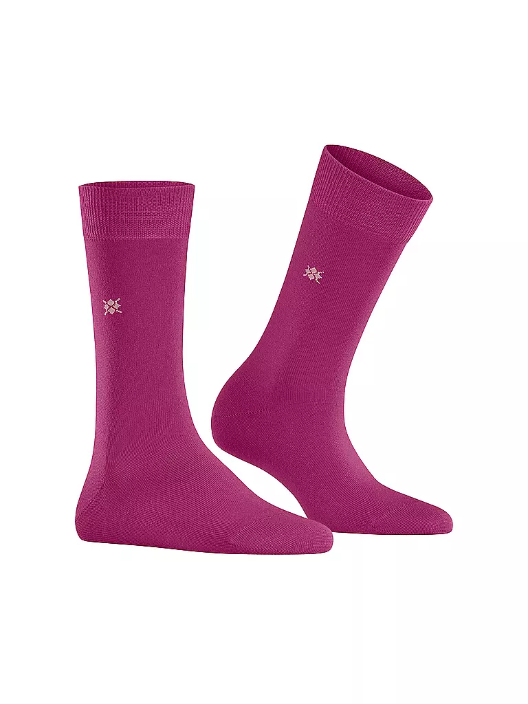 BURLINGTON Damen Socken BLOOMSBURY 36-41 berry pink
