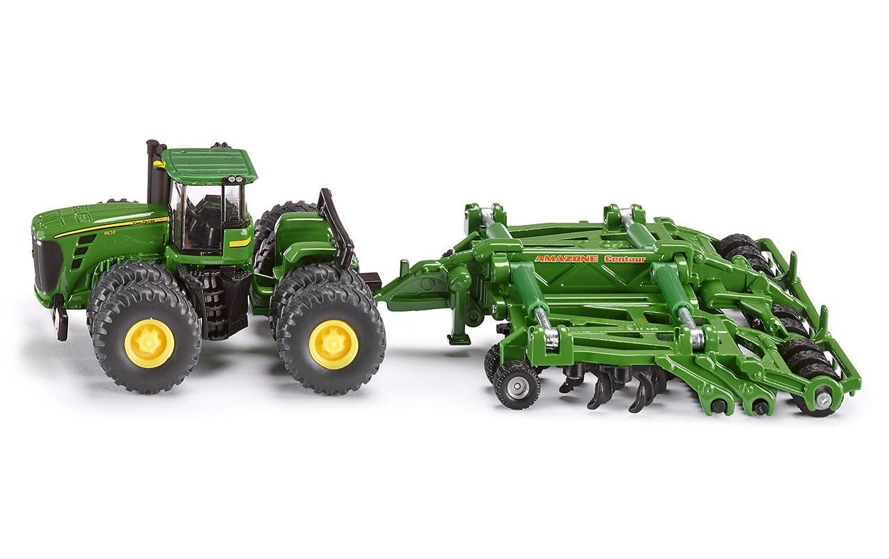 Traktor John Deere 9630 mit Amazone Centaur 1:87Grosser Knicklenker Traktor mit Amazone Centaur Grubber