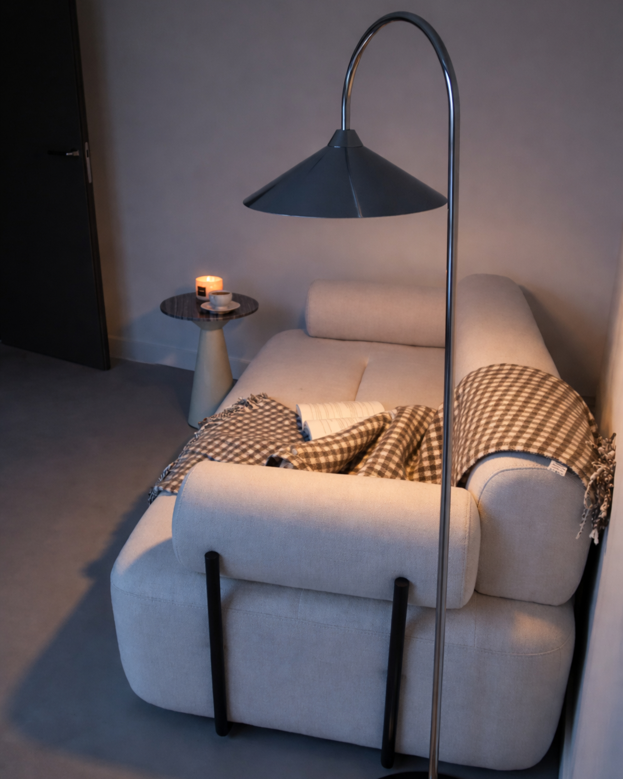 Staande lamp SAVEGRE Metaal Zilver