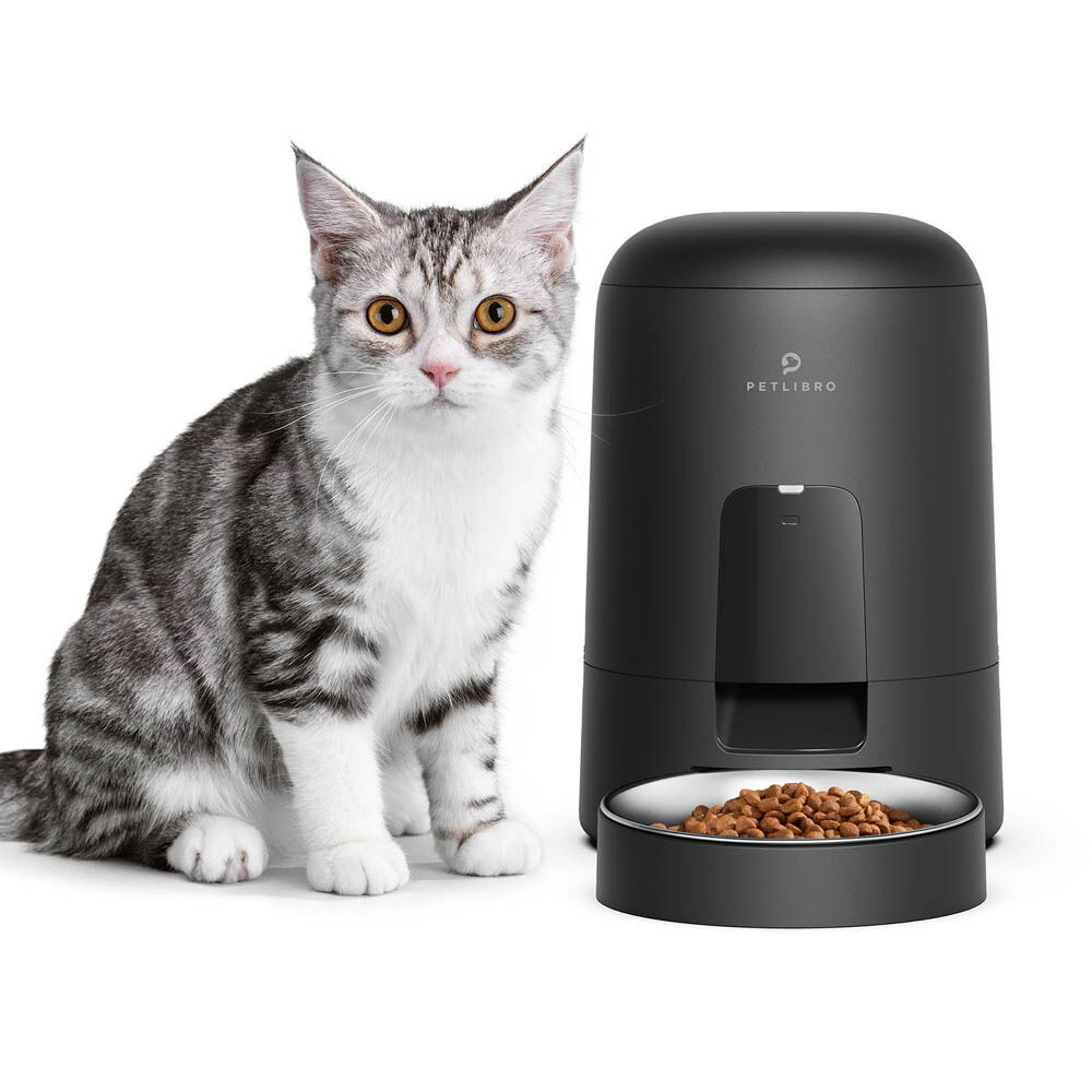 Petlibro Air - Automatische Kattenvoerbak - 2 l - Zwart - 1x35.8x1 cm