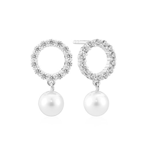 Sif Jakobs Jewellery Biella Perla Uno Øreringe, Silver