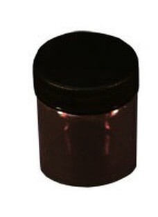 Blockland Zalfpot Glas Bruin   Dop 30ml 1ST